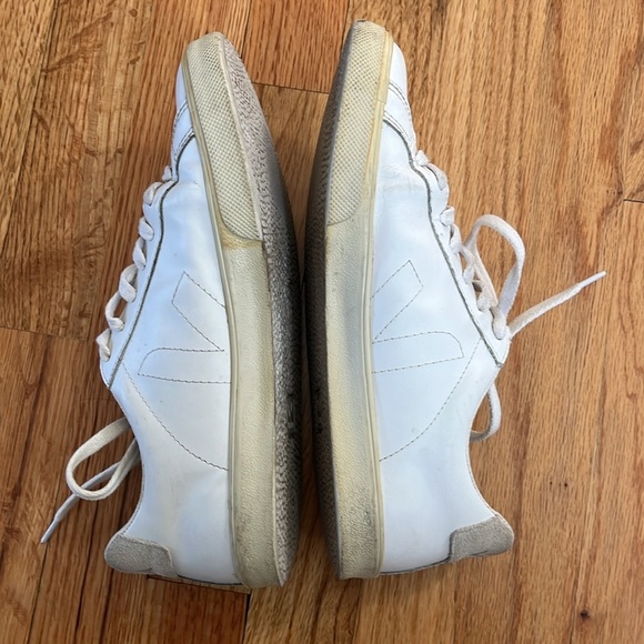 VEJA campo white sneaker size 9 - Picture 4 of 6